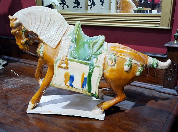 Lot 47 - CERAMIC HORSE