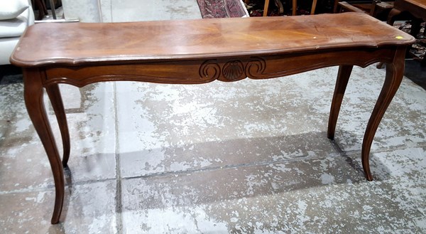 Lot 115 - CONSOLE TABLE