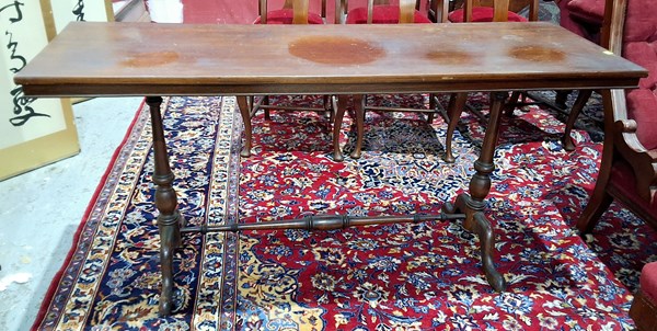 Lot 372 - LONG CONSOLE TABLE