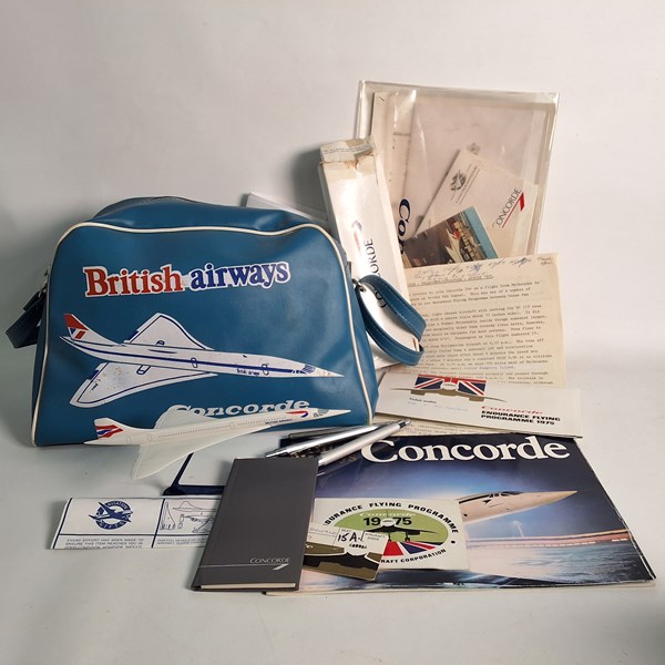 Lot 1345 - CONCORDE MEMORABILIA