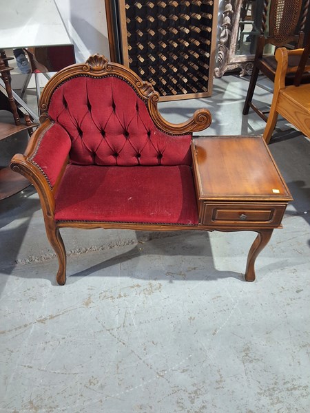 Lot 186 - TELEPHONE TABLE