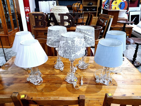 Lot 202 - BEDSIDE LAMPS