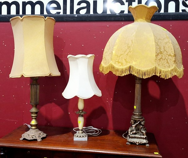 Lot 49 - TABLE LAMPS