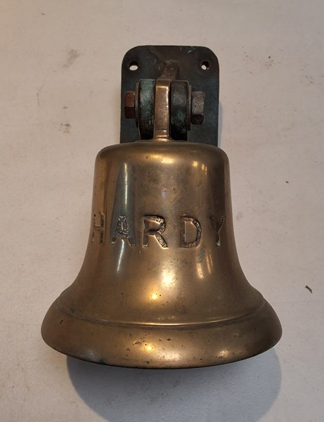 Lot 1344 - BRASS BELL
