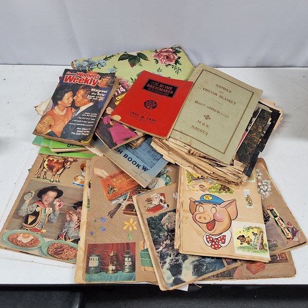 Lot 1207 - SCRAP BOOKS