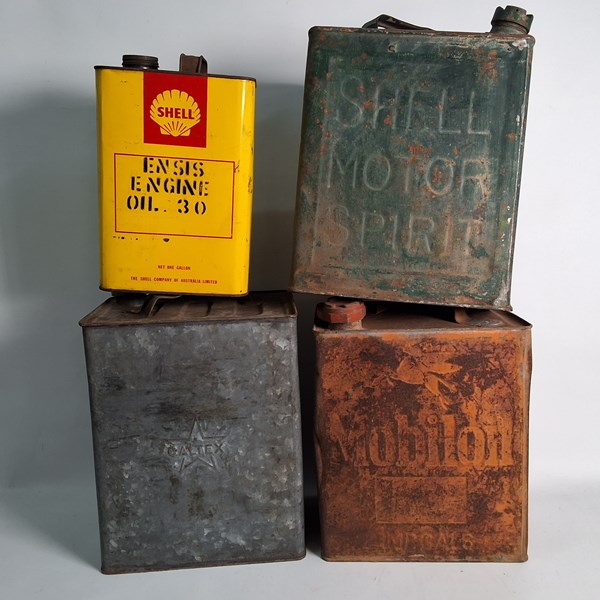 Lot 213 - RUNNING BOARD CANS