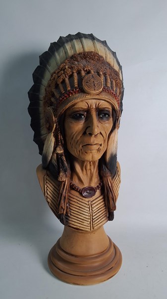Lot 1405 - PLASTER FIGURE