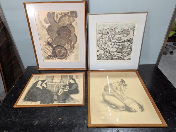 Lot 84 - MID CENTURY ART