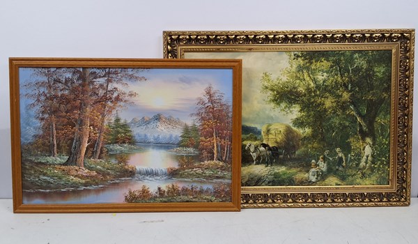 Lot 1105 - LARGE LANDSCAPE PS