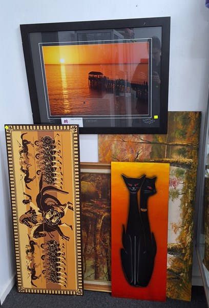 Lot 1388 - ASSORTED ARTWORKS
