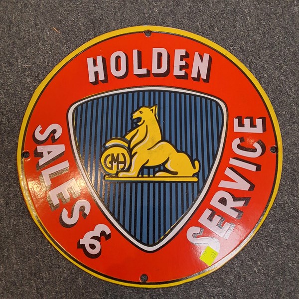 Lot 1250 - ENAMEL SIGN