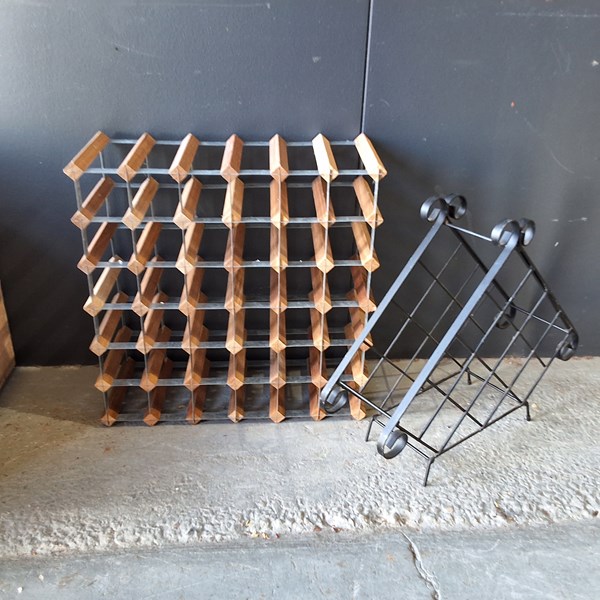 Lot 224 - WINE RACKS