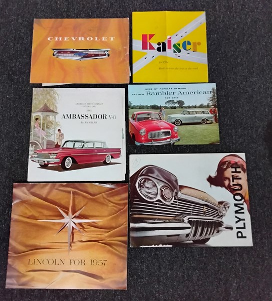 Lot 1364 - CAR SALES BROCHURES