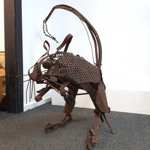 Lot 343 - ANIMAL SCULPTURE