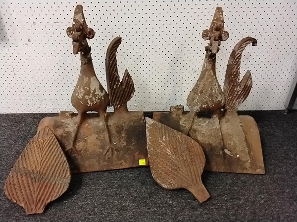 Lot 1313 - ROOF ORNAMENTS