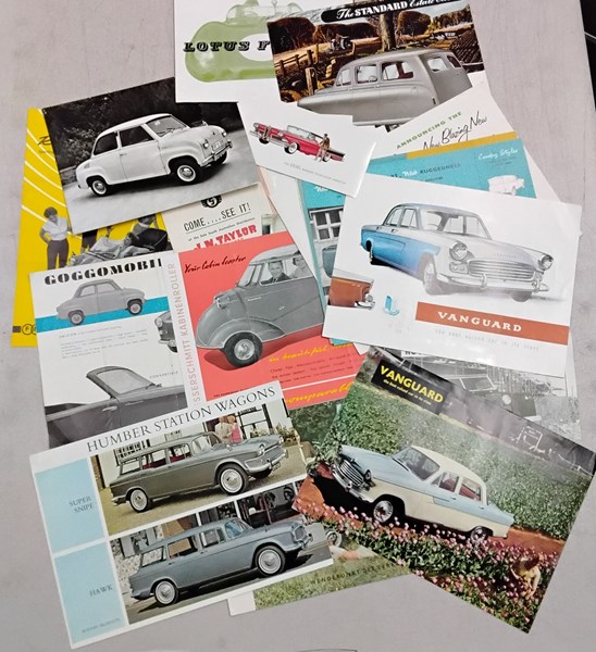 Lot 1365 - CAR SALES BROCHURES