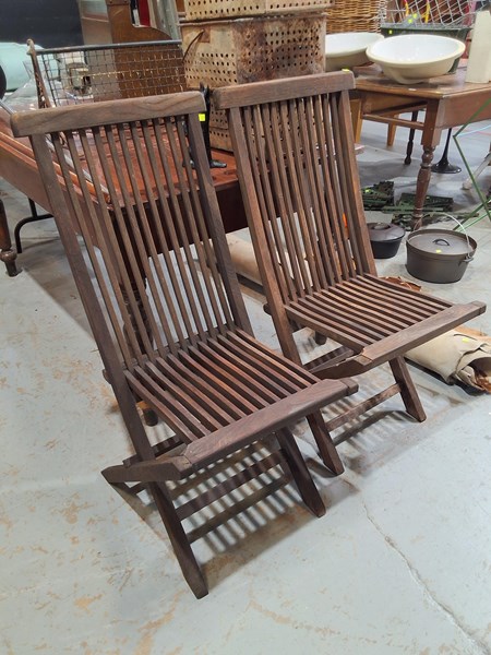 Lot 298 - OUTDOOR CHAIRS