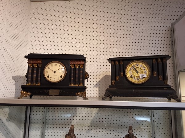 Lot 1312 - MANTEL CLOCKS