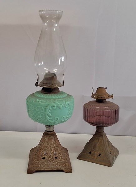 Lot 1181 - KEROSENE LAMPS