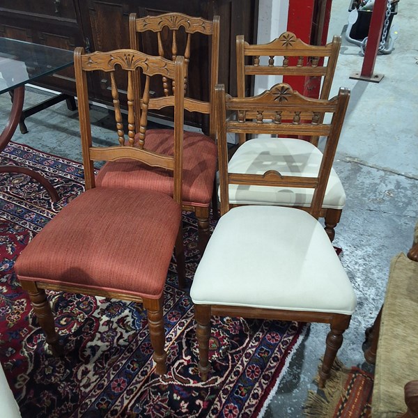 Lot 170 - DINING CHAIRS