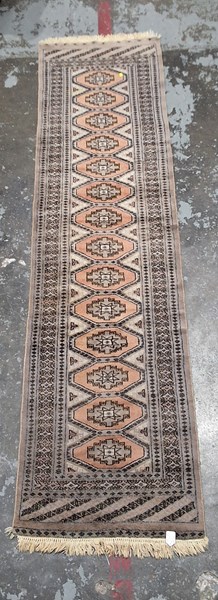 Lot 86 - PERSIAN HALL RUNNER