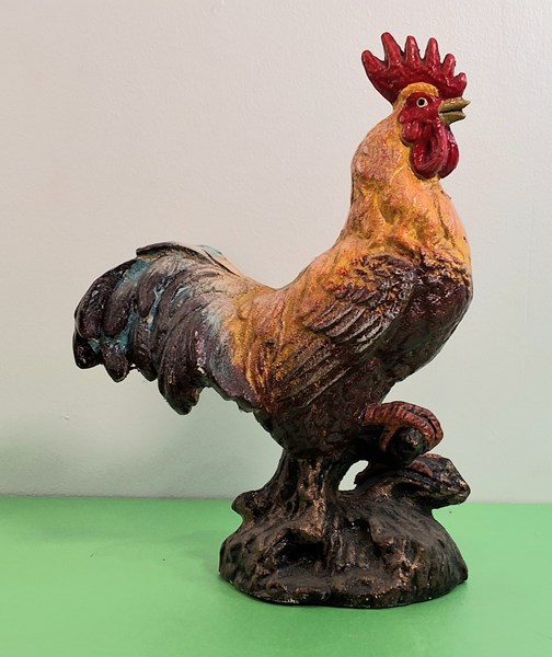 Lot 207 - ROOSTER ORNAMENT