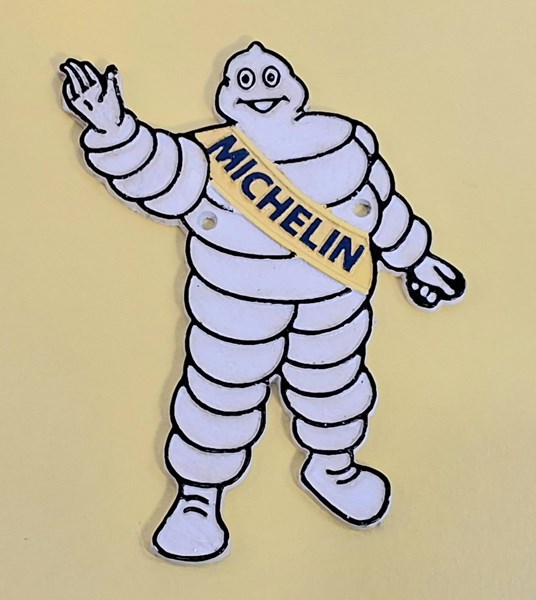 Lot 1285 - MICHELIN PLAQUE