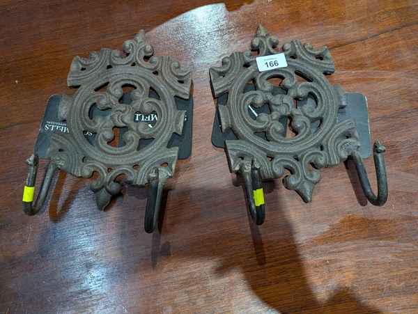 Lot 166 - COAT HOOKS
