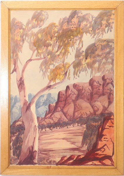 Lot 86 - EWALD NAMATJIRA (Australia (Aboriginal), 1930-84)