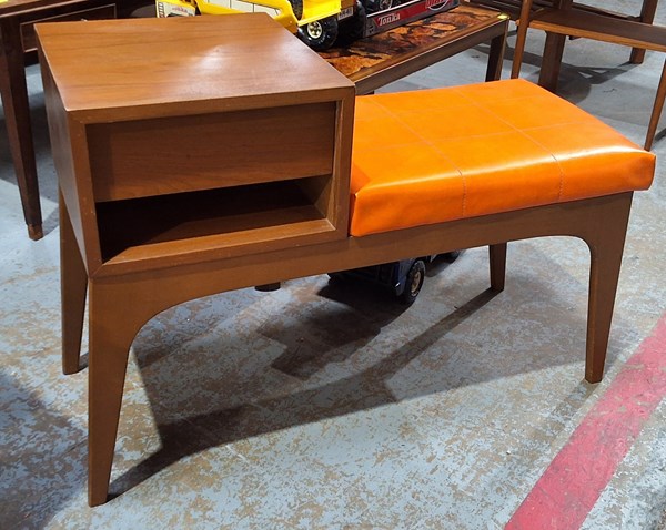 Lot 420 - TELEPHONE TABLE