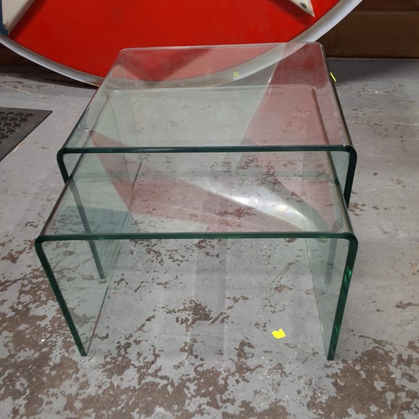 Lot 40 - LAMP TABLES