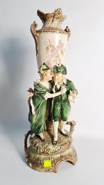 Lot 1353 - FIGURAL VASE