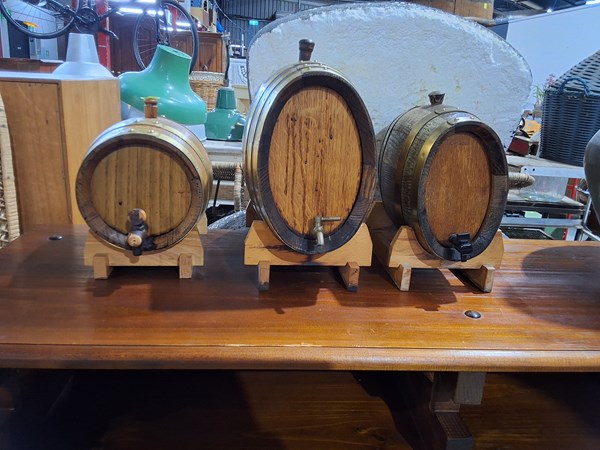 Lot 311 - VINTAGE BARRELS