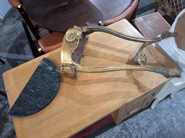 Lot 193 - CONSOLE TABLE