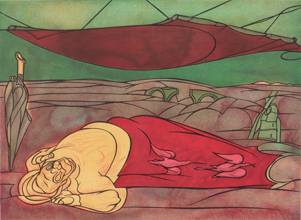 Lot 133 - VALERIO ADAMI (Italy, 1935- )
