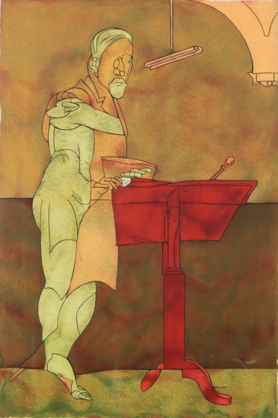 Lot 126 - VALERIO ADAMI (Italy, 1935- )