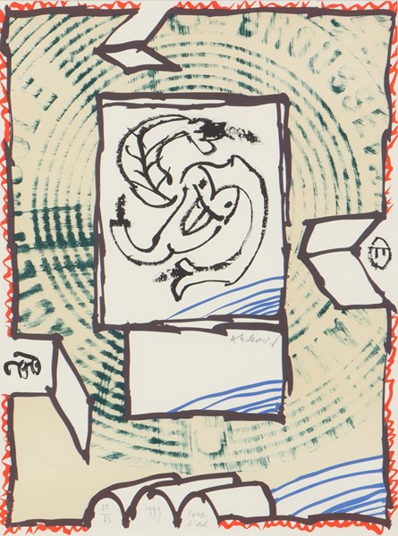 Lot 57 - PIERRE ALECHINSKY (Belgium, 1927- )