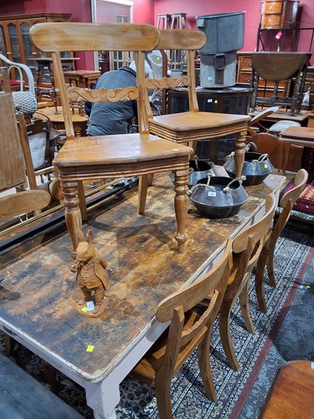 Lot 140 - DINING CHAIRS
