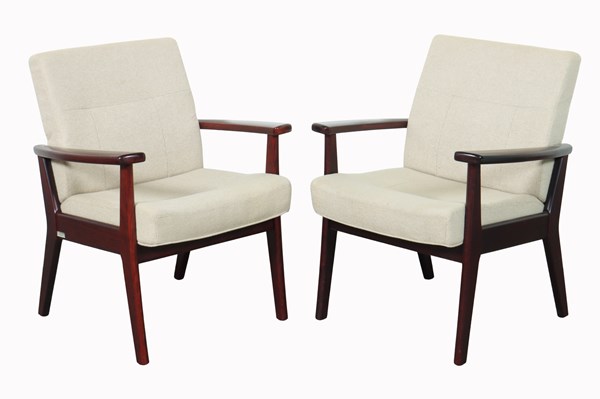 Lot 159 - PAIR OF PLUS 5011 ARMCHAIRS