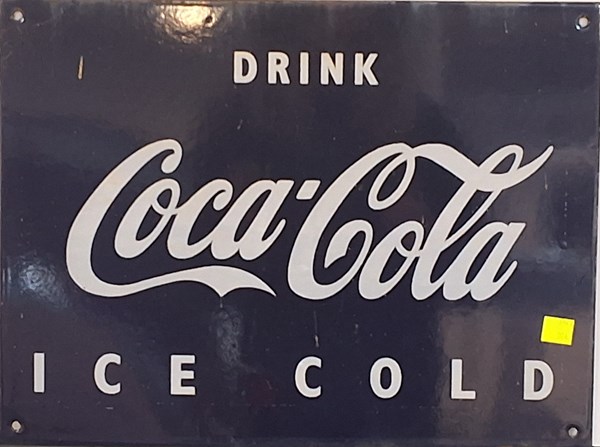 Lot 1269 - VINTAGE STYLE ENAMEL SIGN