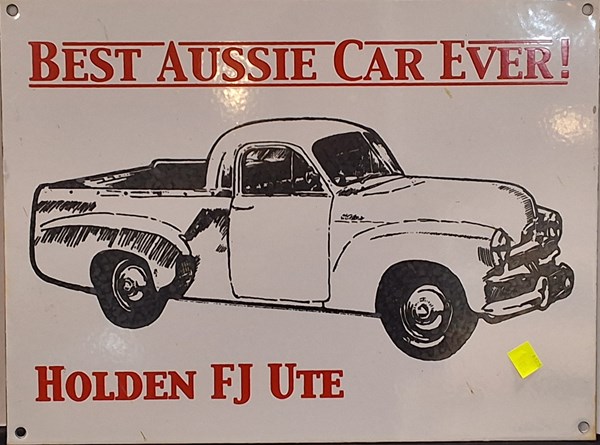 Lot 1245 - VINTAGE STYLE ENAMEL SIGN