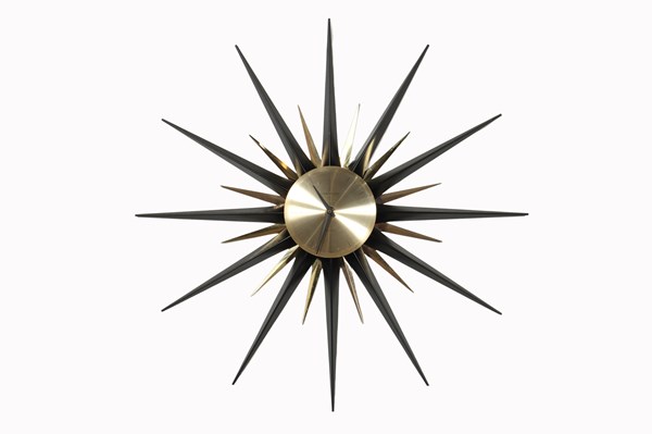 Lot 142 - STARBURST CLOCK