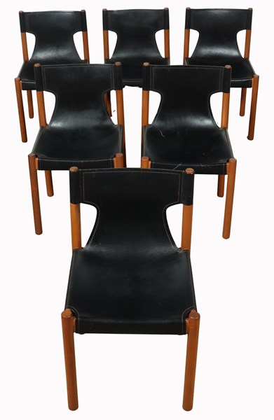Lot 199 - SET OF FLERVILLA DINING CHAIRS