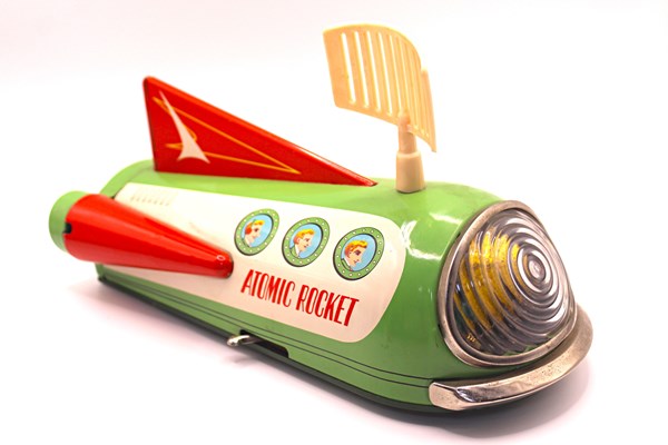 Lot 2 - MODERN TOYS ATOMIC ROCKET X-1800