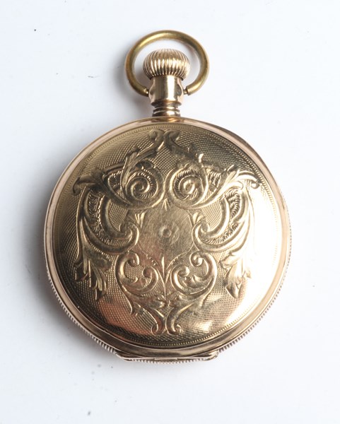 Lot 1023 - GOLD FOB WATCH