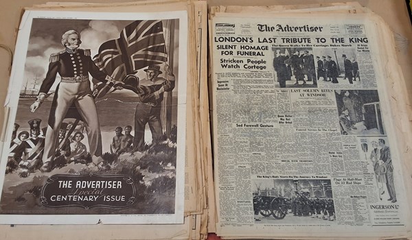Lot 1203 - NEWSPAPERS