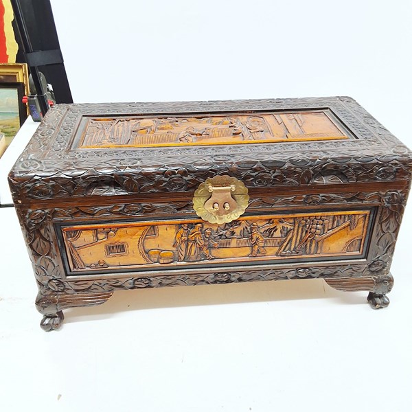 Lot 244 - CAMPHOR WOOD TRUNK