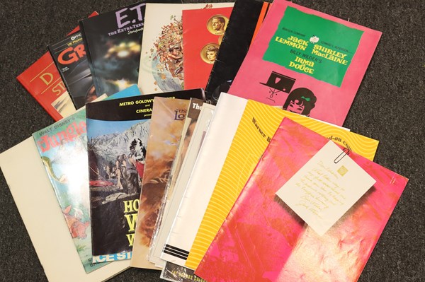 Lot 1280 - MOVIE PROGRAMS