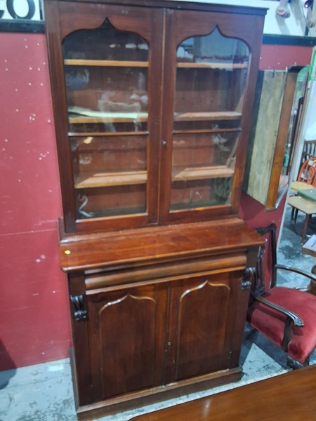 Lot 14 - BOOKCASE