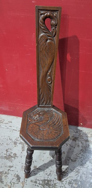 Lot 216 - SPINNING CHAIR